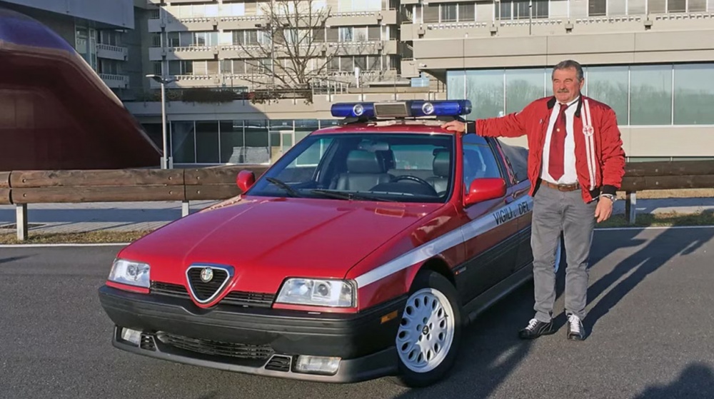Alfa Romeo 164 Q4 pick up VIGILI DEL FUOCO