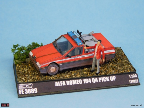 Alfa Romeo 164 Q4 pick up VIGILI DEL FUOCO Alfa Romeo 164 Q4 pick up VIGILI DEL FUOCO