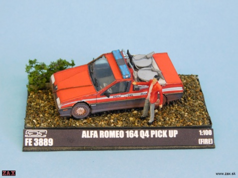 Alfa Romeo 164 Q4 pick up VIGILI DEL FUOCO Alfa Romeo 164 Q4 pick up VIGILI DEL FUOCO