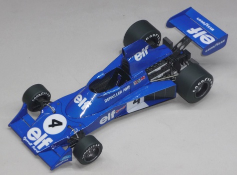 Tyrrell 007 - Patrick Depailler - GP Německa 1975 Tyrrell 007 - Patrick Depailler - GP Německa 1975