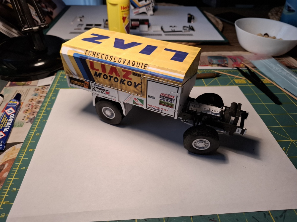 LIAZ - Dakar 86 (Plná velikost v novém okně) LIAZ - Dakar 86