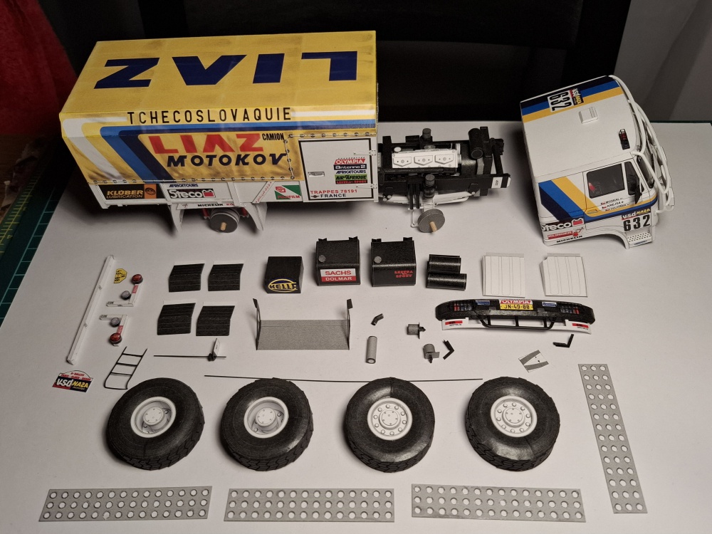 LIAZ - Dakar 86 (Plná velikost v novém okně) LIAZ - Dakar 86