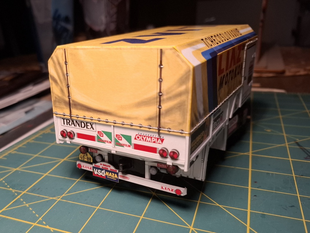 LIAZ - Dakar 86 (Plná velikost v novém okně) LIAZ - Dakar 86