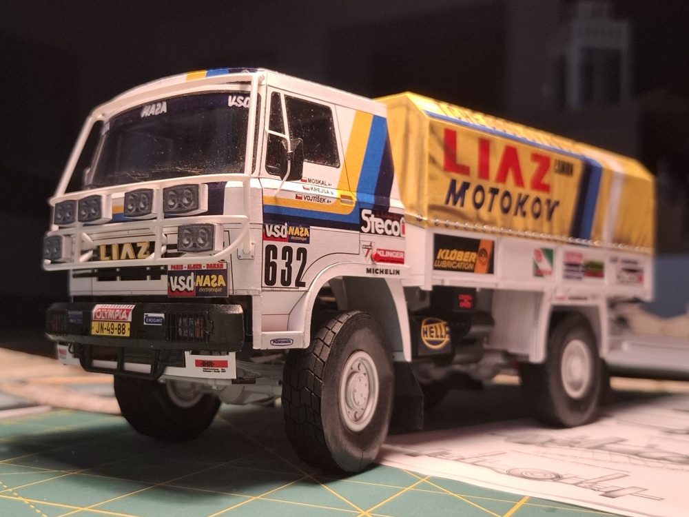 LIAZ - Dakar 86 (Pln� velikost v nov�m okn�) LIAZ - Dakar 86