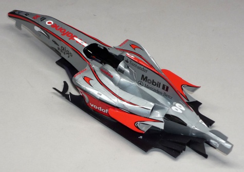 McLaren MP 4/23 - Lewis Hamilton - GP Brazilie 2008 - silver