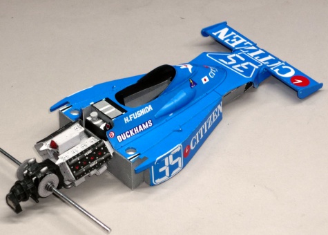 Maki F101C - Hiroshi Fushida - GP Velké Británie 1975 Maki F101C - Hiroshi Fushida - GP Velké Británie 1975