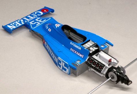 Maki F101C - Hiroshi Fushida - GP Velké Británie 1975 Maki F101C - Hiroshi Fushida - GP Velké Británie 1975