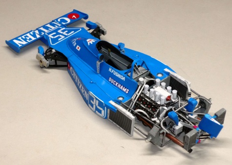Maki F101C - Hiroshi Fushida - GP Velké Británie 1975 Maki F101C - Hiroshi Fushida - GP Velké Británie 1975