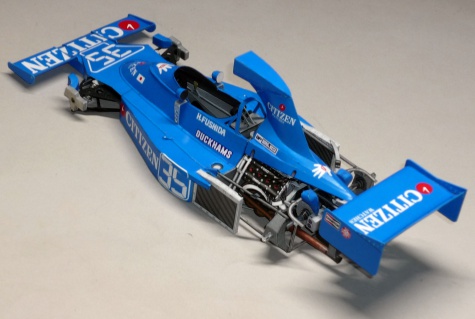 Maki F101C - Hiroshi Fushida - GP Velké Británie 1975 Maki F101C - Hiroshi Fushida - GP Velké Británie 1975