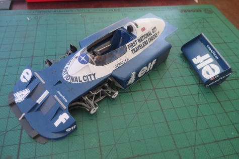 Tyrrell P34 - Patrick Depailler - GP Italy 1977 Tyrrell P34 - Patrick Depailler - GP Italy 1977