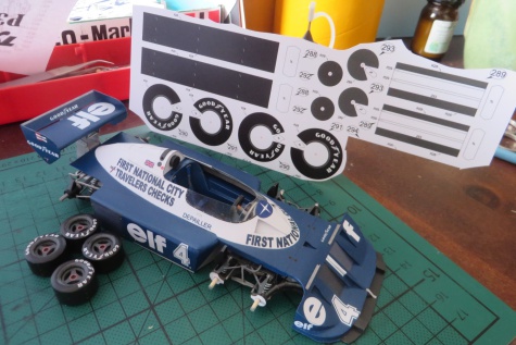 Tyrrell P34 - Patrick Depailler - GP Italy 1977 Tyrrell P34 - Patrick Depailler - GP Italy 1977