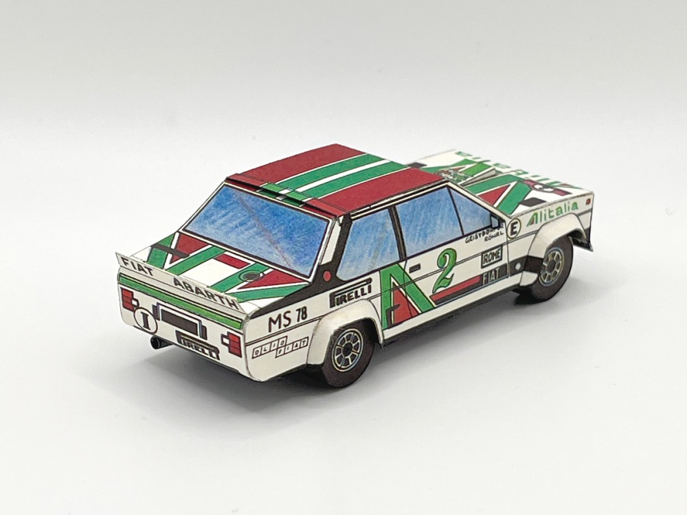 [JA 002] Fiat 131 Abarth