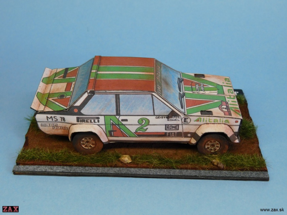 Fiat 131 Abarth (Plná velikost v novém okně) Fiat 131 Abarth