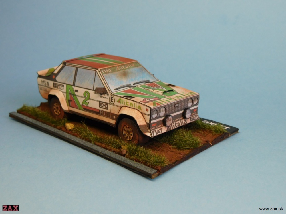 Fiat 131 Abarth (Plná velikost v novém okně) Fiat 131 Abarth