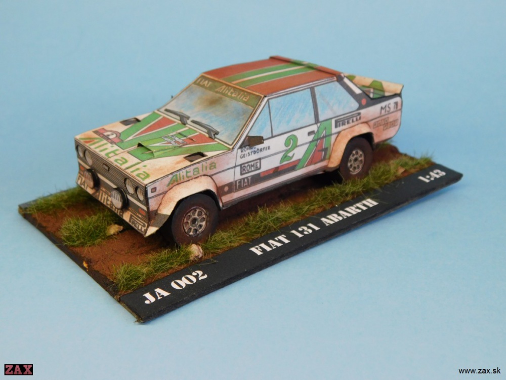 Fiat 131 Abarth (Plná velikost v novém okně) Fiat 131 Abarth