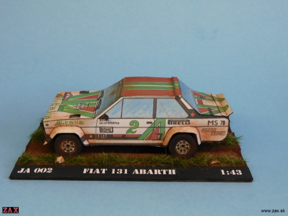 Fiat 131 Abarth (Plná velikost v novém okně) Fiat 131 Abarth