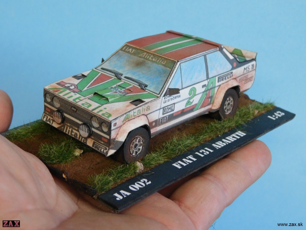Fiat 131 Abarth (Pln� velikost v nov�m okn�) Fiat 131 Abarth