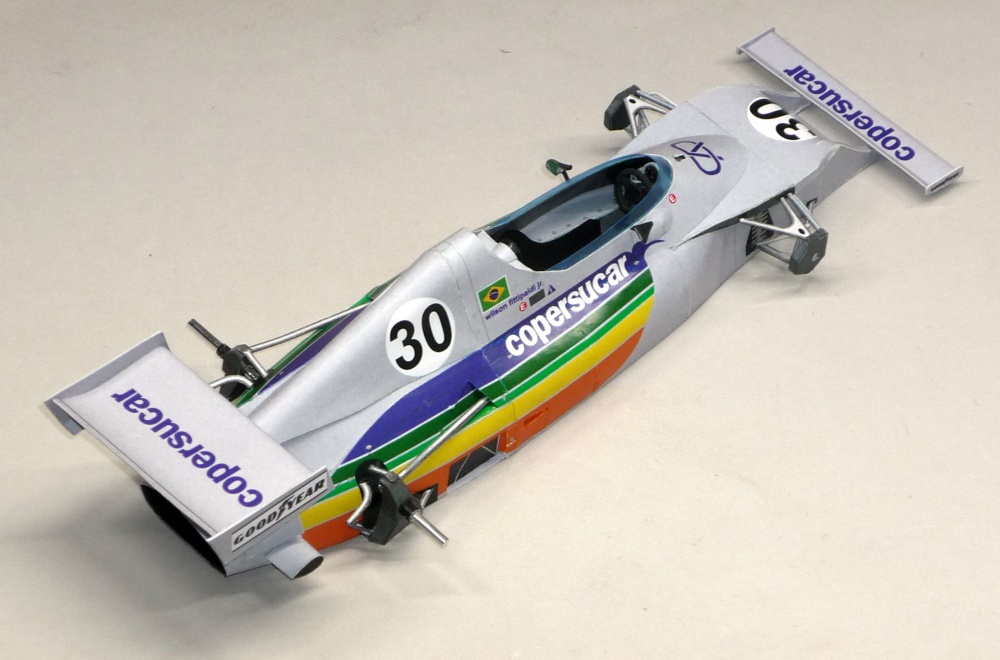 Copersucar FD01 - Wilson Fittipaldi - GP Argentiny 1975 (Plná velikost v novém okně) Copersucar FD01 - Wilson Fittipaldi - GP Argentiny 1975