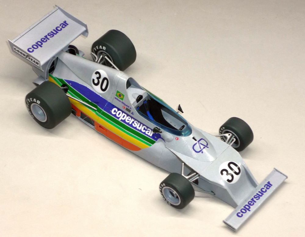 Copersucar FD01 - Wilson Fittipaldi - GP Argentiny 1975 (Plná velikost v novém okně) Copersucar FD01 - Wilson Fittipaldi - GP Argentiny 1975