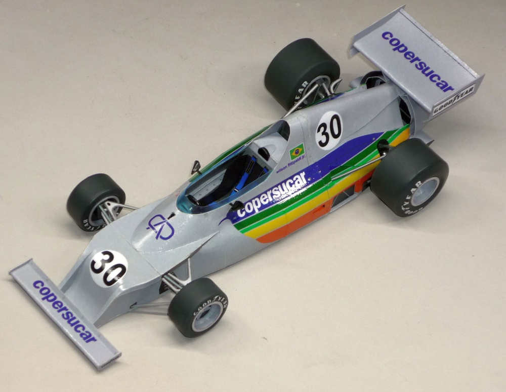 Copersucar FD01 - Wilson Fittipaldi - GP Argentiny 1975 (Pln� velikost v nov�m okn�) Copersucar FD01 - Wilson Fittipaldi - GP Argentiny 1975