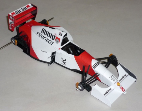 McLaren MP 4/9 - Martin Brundle - GP Německa 1994 McLaren MP 4/9 - Martin Brundle - GP Německa 1994