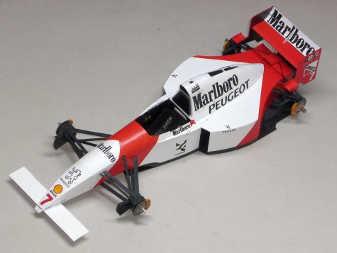 McLaren MP 4/9 - Philippe Alliot - GP Maďarska 1994 McLaren MP 4/9 - Philippe Alliot - GP Maďarska 1994