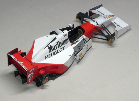 McLaren MP 4/9 - Philippe Alliot - GP Maďarska 1994 McLaren MP 4/9 - Philippe Alliot - GP Maďarska 1994