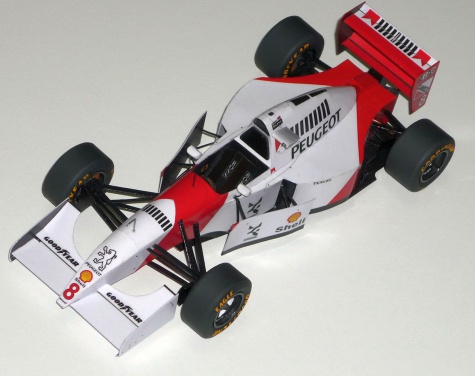 McLaren MP 4/9 - Philippe Alliot - GP Maďarska 1994 McLaren MP 4/9 - Philippe Alliot - GP Maďarska 1994
