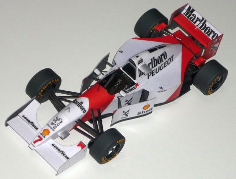 McLaren MP 4/9 - Philippe Alliot - GP Maďarska 1994 McLaren MP 4/9 - Philippe Alliot - GP Maďarska 1994