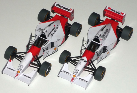 McLaren MP 4/9 - Philippe Alliot - GP Maďarska 1994 McLaren MP 4/9 - Philippe Alliot - GP Maďarska 1994