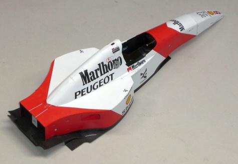 McLaren MP 4/9 - Martin Brundle - GP Monaka 1994 McLaren MP 4/9 - Martin Brundle - GP Monaka 1994