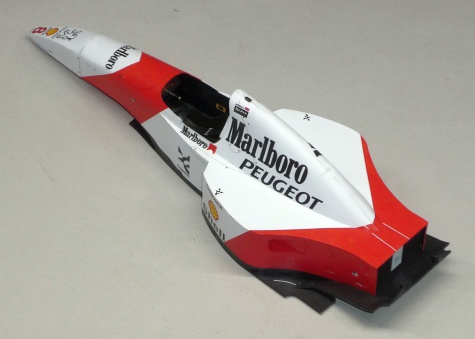 McLaren MP 4/9 - Martin Brundle - GP Monaka 1994 McLaren MP 4/9 - Martin Brundle - GP Monaka 1994