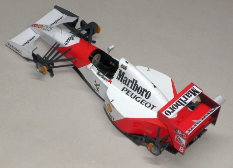 McLaren MP 4/9 - Martin Brundle - GP Monaka 1994 McLaren MP 4/9 - Martin Brundle - GP Monaka 1994