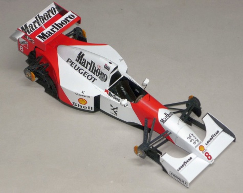 McLaren MP 4/9 - Martin Brundle - GP Monaka 1994 McLaren MP 4/9 - Martin Brundle - GP Monaka 1994