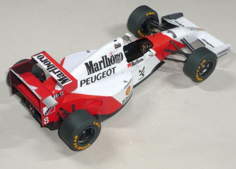 McLaren MP 4/9 - Martin Brundle - GP Monaka 1994 McLaren MP 4/9 - Martin Brundle - GP Monaka 1994