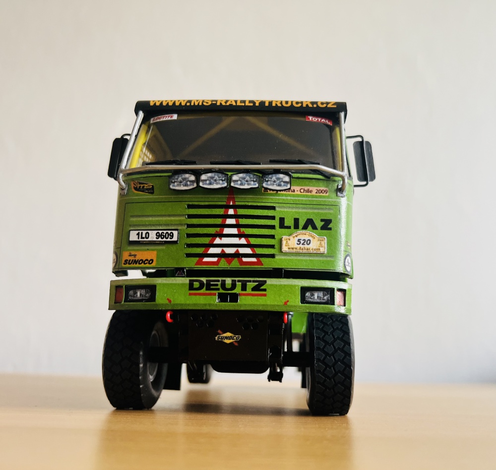 Liaz 111.154 Dakar 2009 - Sp��il
