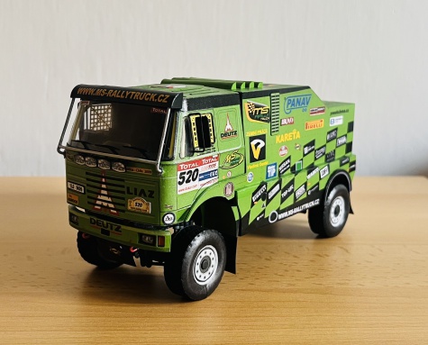 Liaz 111.154 Dakar 2009 - Sp��il