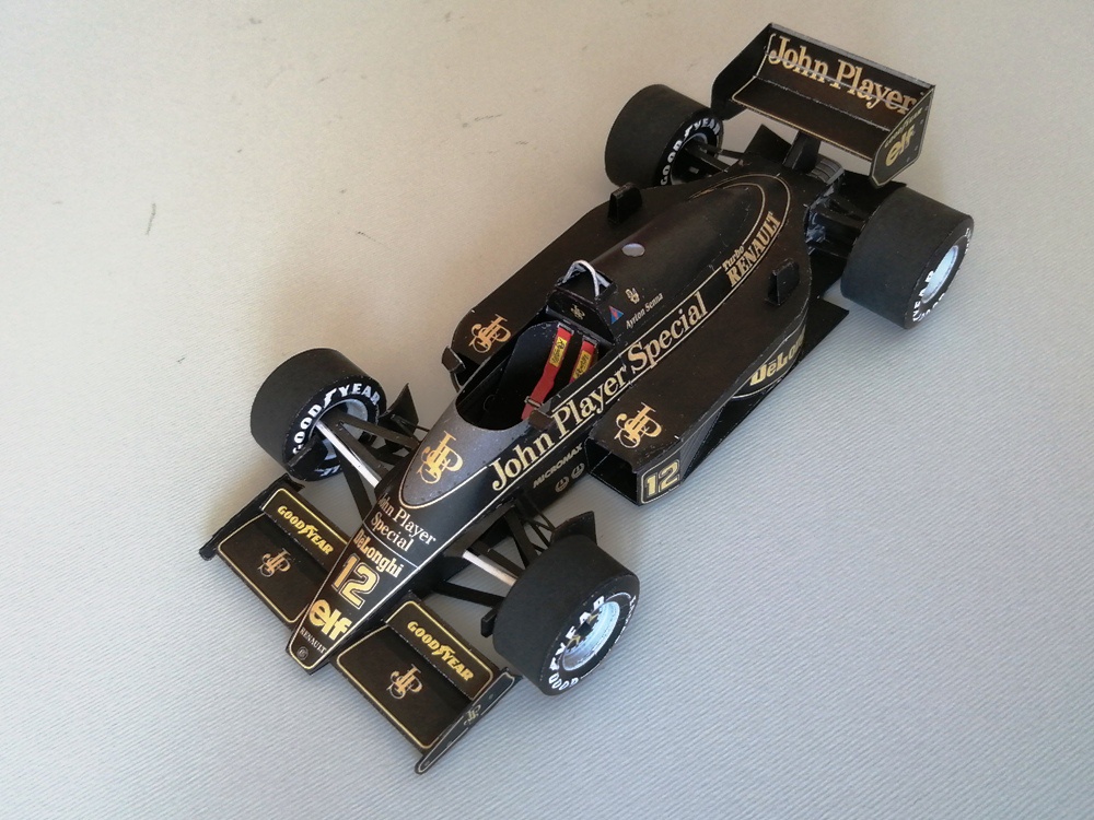 Lotus 98T, A. Senna ...GP Monaco 1986 (Plná velikost v novém okně) Lotus 98T, A. Senna ...GP Monaco 1986