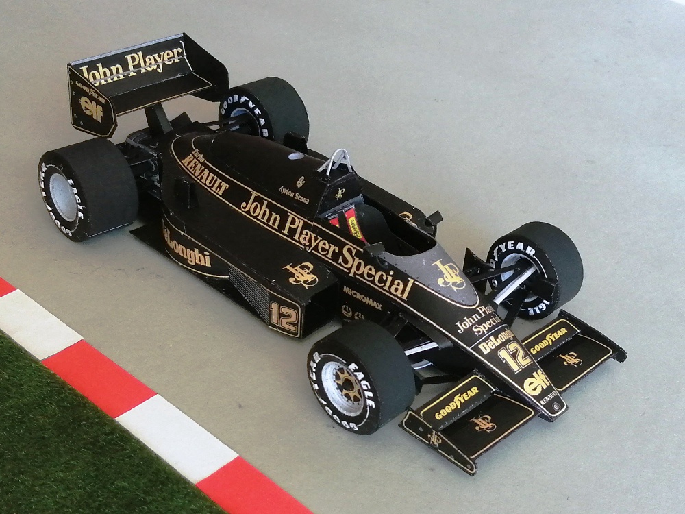 Lotus 98T, A. Senna ...GP Monaco 1986