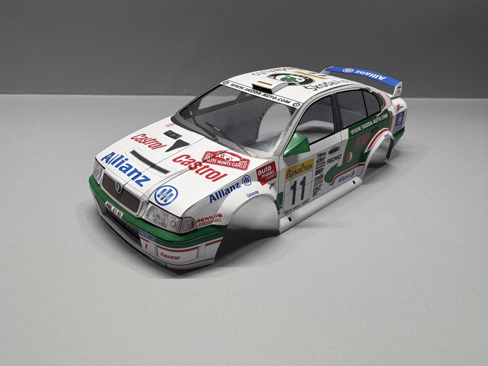 koda Octavie WRC EVO2 (Plná velikost v novém okně) koda Octavie WRC EVO2