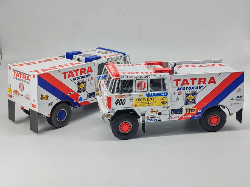 Tatra 815 4x4 HAS - Dakar 1996 (Plná velikost v novém okně) Tatra 815 4x4 HAS - Dakar 1996