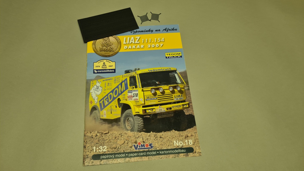 Liaz 111.154 Dakar 2007 - Kovář (Plná velikost v novém okně) Liaz 111.154 Dakar 2007 - Kovář