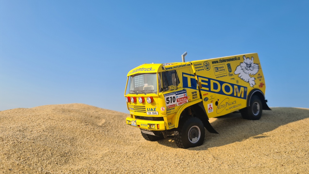 Liaz 111.154 Dakar 2007 - Kovář (Plná velikost v novém okně) Liaz 111.154 Dakar 2007 - Kovář