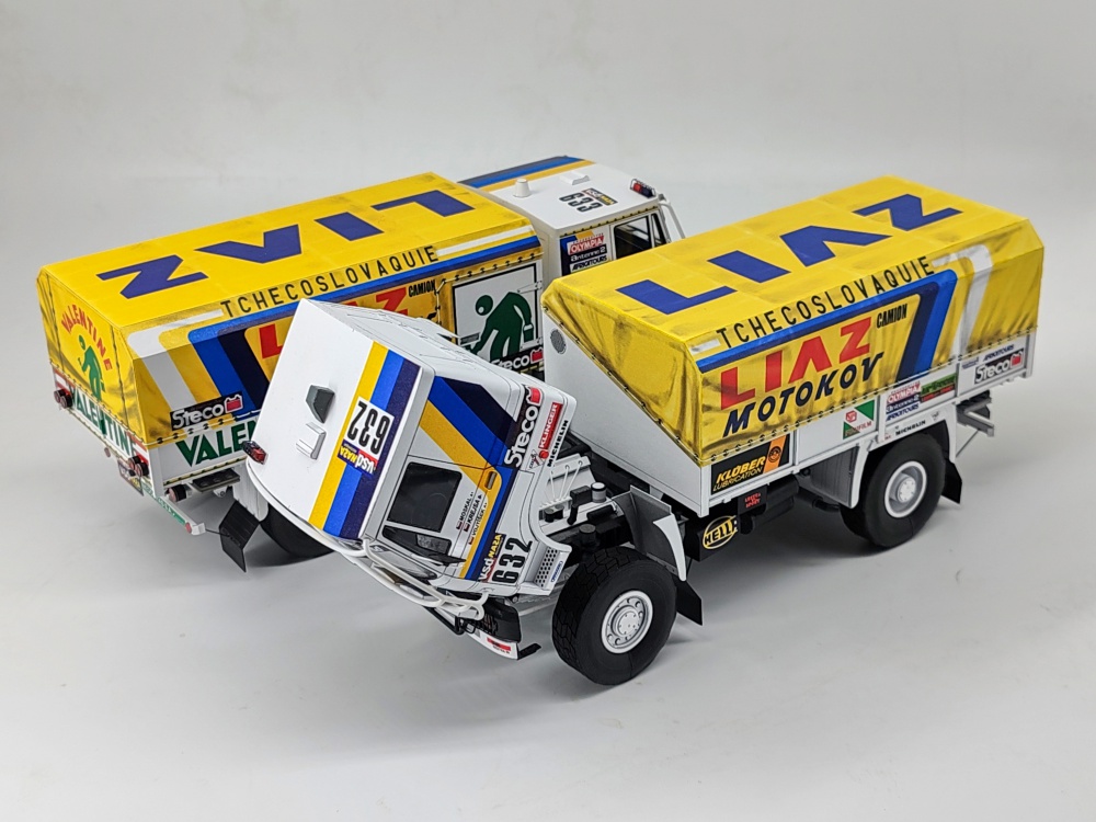 LIAZ 100.55 D (Dakar 1986) - �. 631  a 632