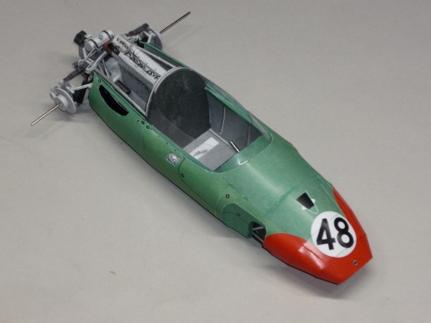 Cooper T51 - Chris Bristow - GP V.Británie 1959 Cooper T51 - Chris Bristow - GP V.Británie 1959