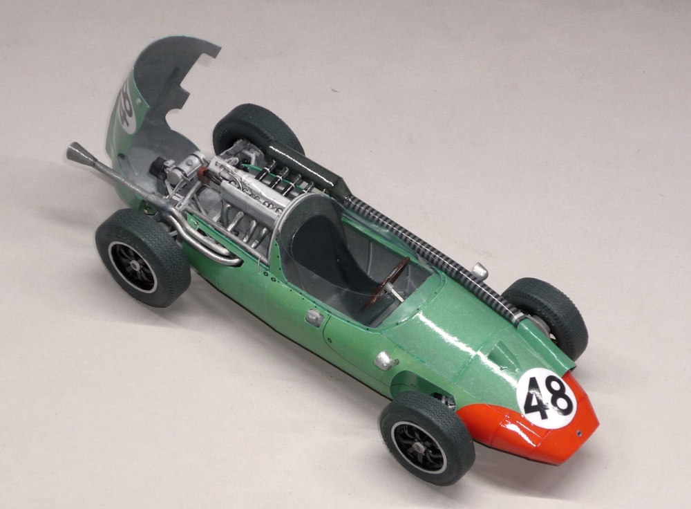 Cooper T51 - Chris Bristow - GP V.Británie 1959 (Plná velikost v novém okně) Cooper T51 - Chris Bristow - GP V.Británie 1959