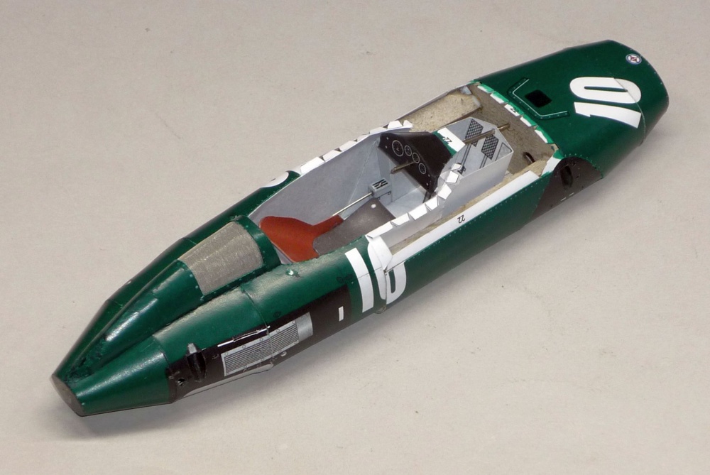 B.R.M. P57 - Graham Hill - GP Monaka - 1962 (Plná velikost v novém okně) B.R.M. P57 - Graham Hill - GP Monaka - 1962