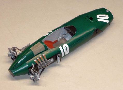 B.R.M. P57 - Graham Hill - GP Monaka - 1962