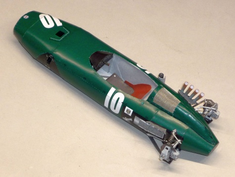 B.R.M. P57 - Graham Hill - GP Monaka - 1962
