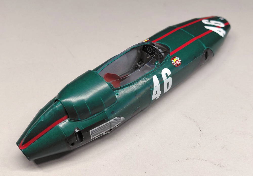 B.R.M. P57 - Lorenzo Bandini - GP Francie 1963 (Plná velikost v novém okně) B.R.M. P57 - Lorenzo Bandini - GP Francie 1963